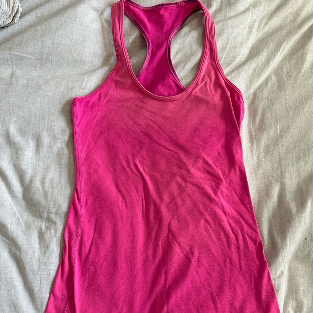 Lululemon pink racerback tank